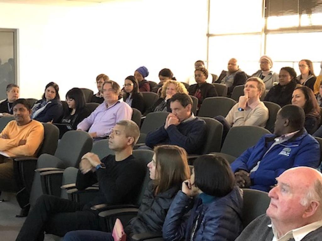 Murray Leibbrandt addresses SALDRU’s Annual General Meeting on 8 August 2018