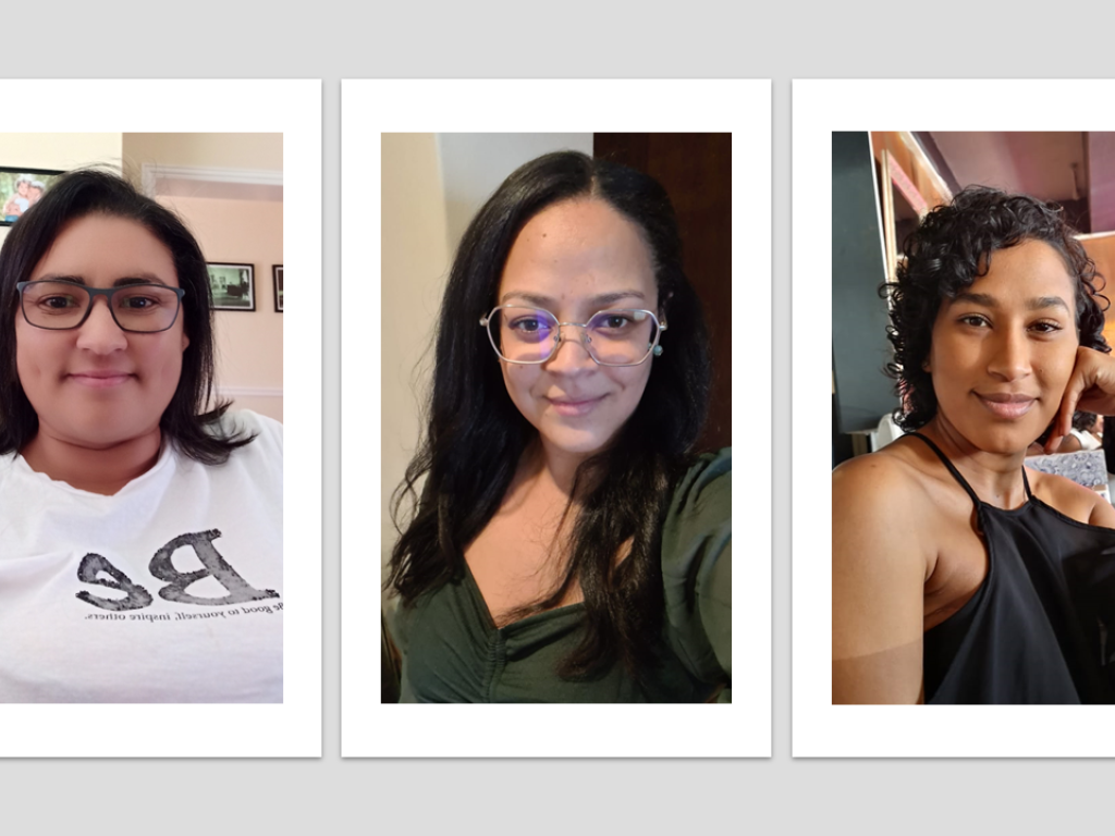 Image: Members of the core SALDRU administrative team – Tania Hendricks, Amy Jephthah and Toni Arendse.