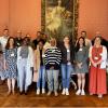 Researcher team pictured at IIASA in Laxenburg, Austria